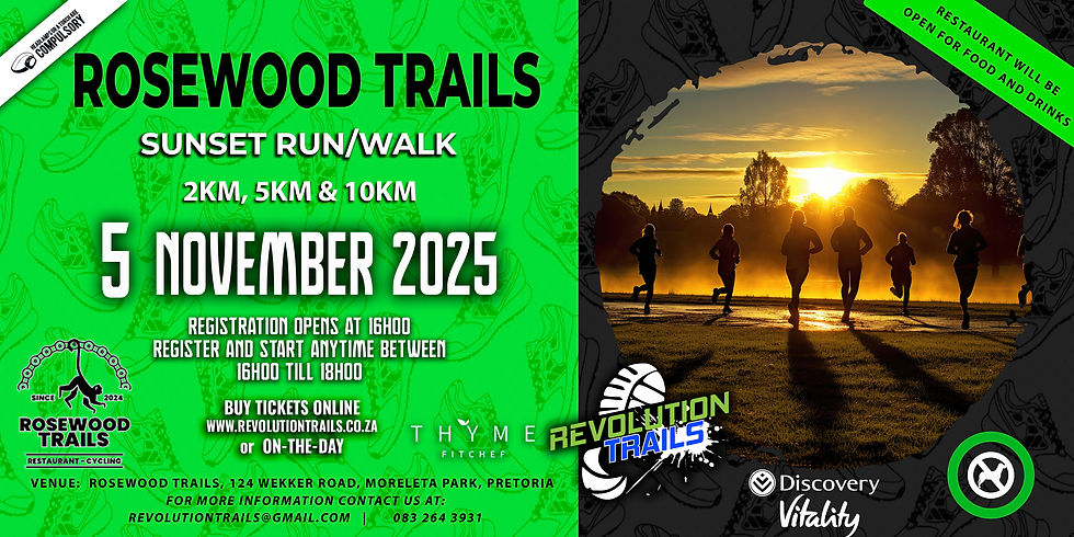 Rosewood Trails Sunset Run/Walk