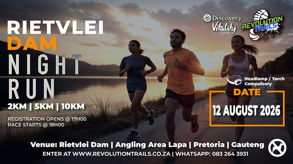 Rietvlei Dam Night Run/Walk