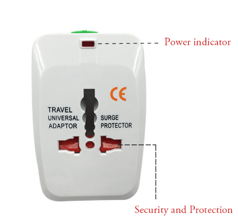 Universal Travel Adapter with Multiple Functions photo 3