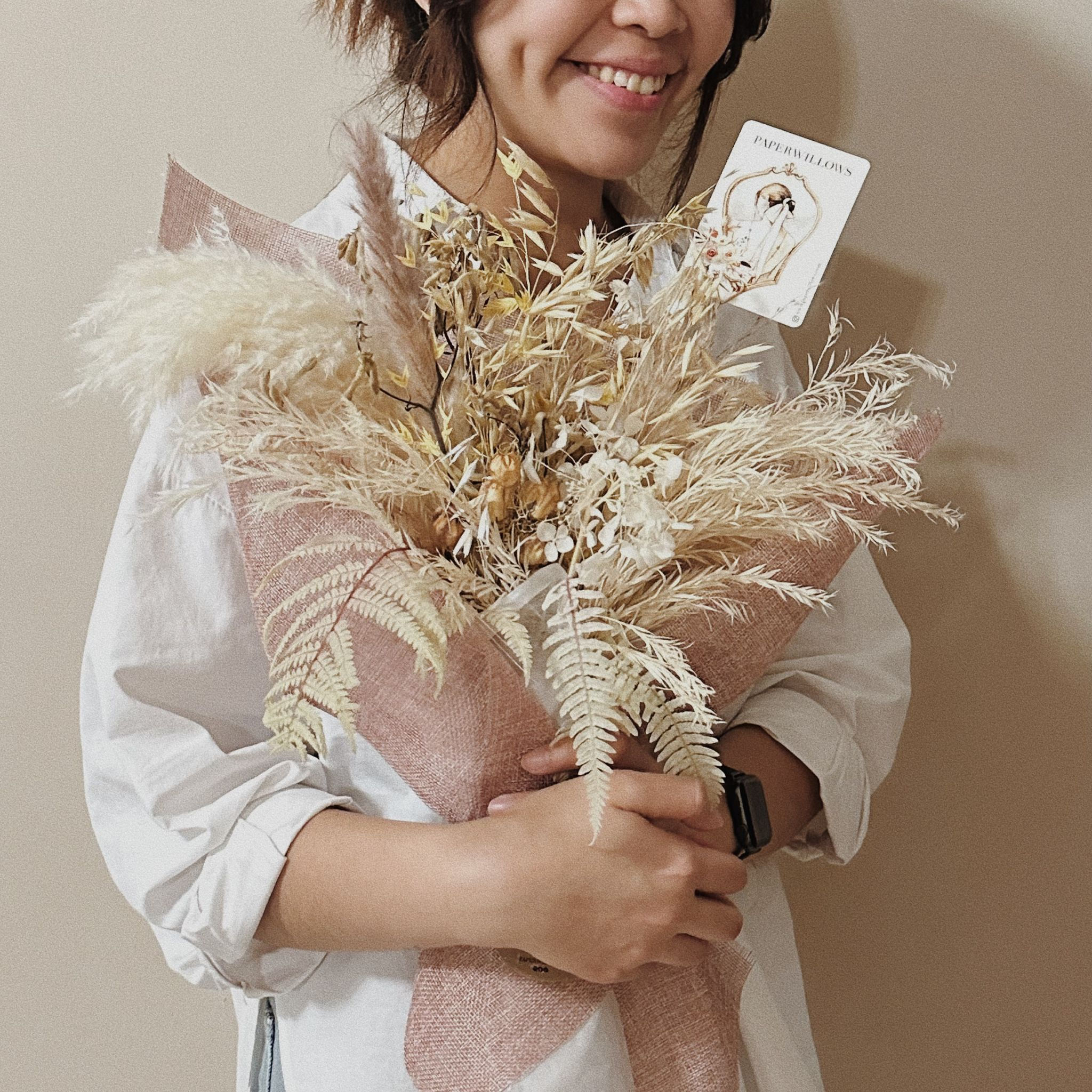 Airy Preserved Flower Bouquet