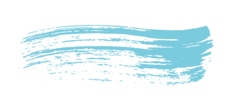 משיכת מכחול כחולה