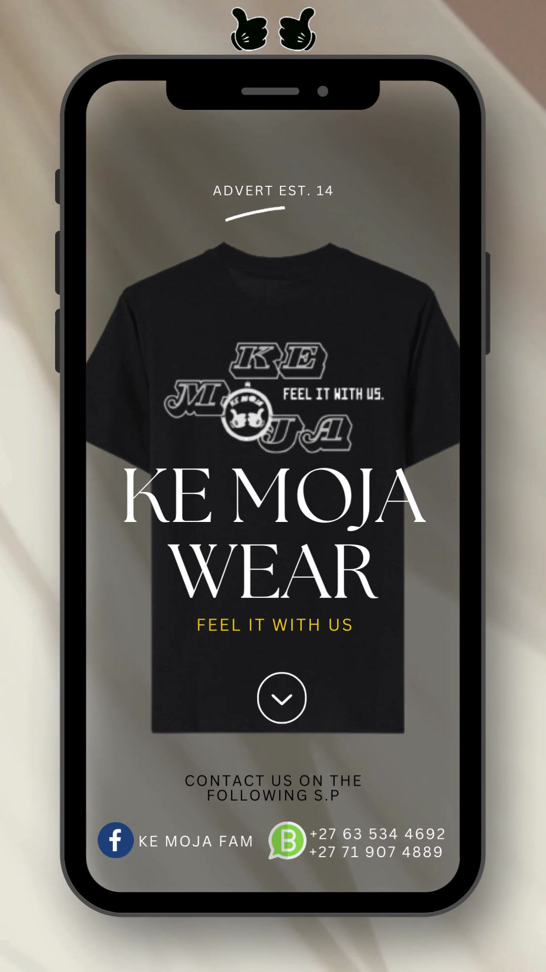 Ke Moja Wear New Advert.