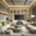 DALL·E 2024-08-12 13.28.56 - A modern luxury living room featuring a simple and elegant au