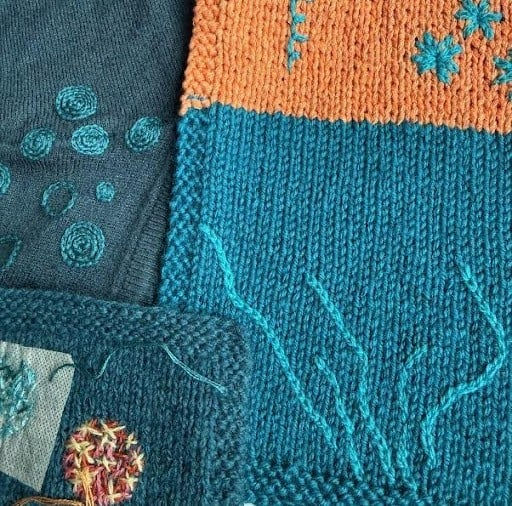 Broderi på Strik med Brodøsens Værksted
