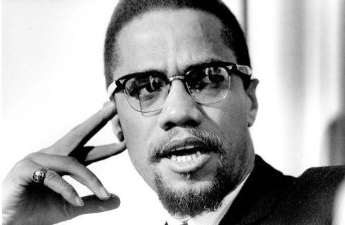 Malcom X - Son of Louise Little and black activist