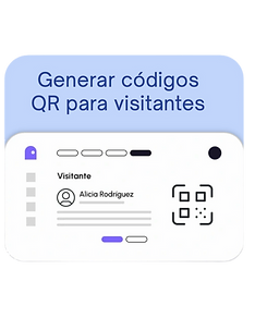 Gestion de visitas con codigo QR en Neivor