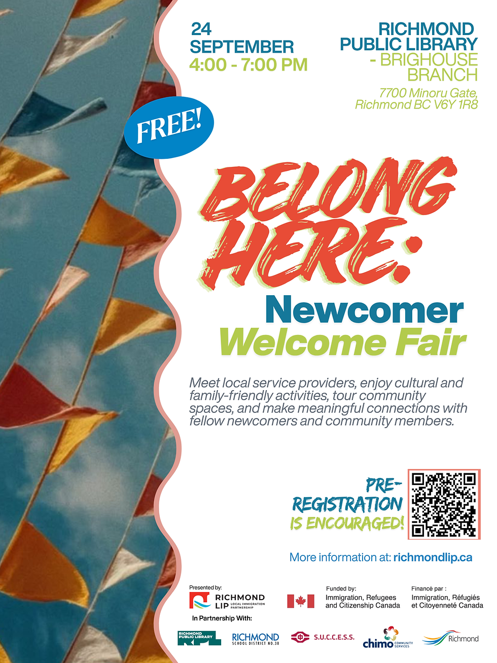 Belong here: Newcomer Welcome Fair