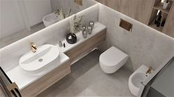 Dom na Osiedlu Imbirowa - duża łazienka