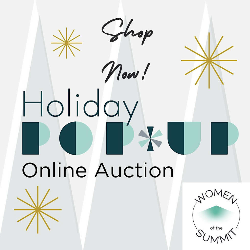 Holiday Silent Auction Pop Up