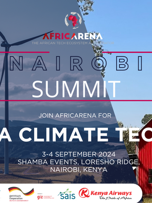 AfricArena Nairobi Summit 2024 Set to Supercharge Kenyan Startups’ Capital Raising Drive