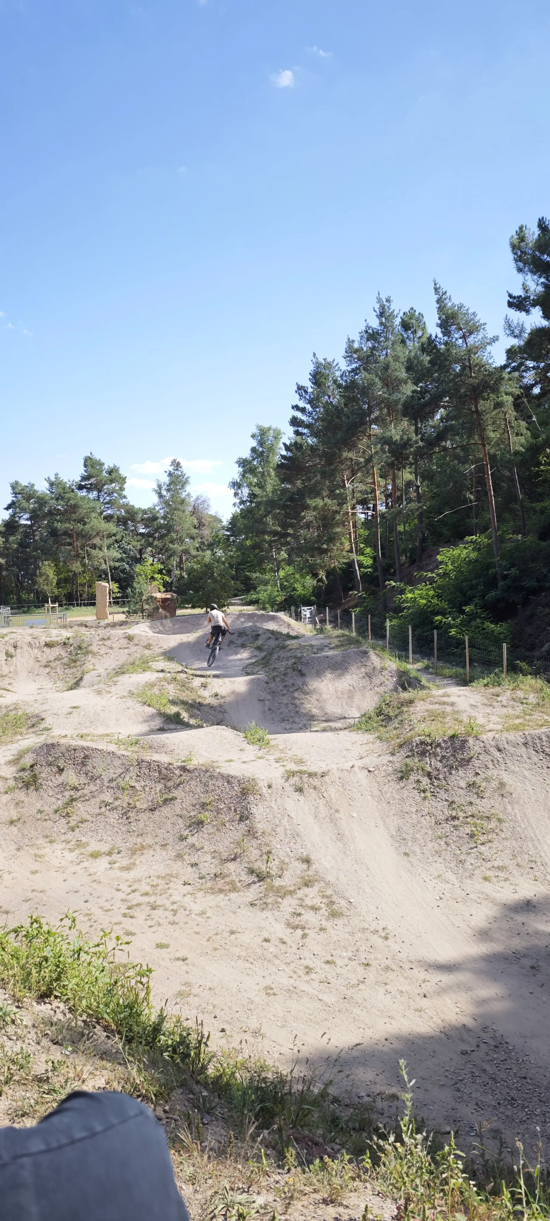 Jump Lines auf dem Pumptrack Neustadt
