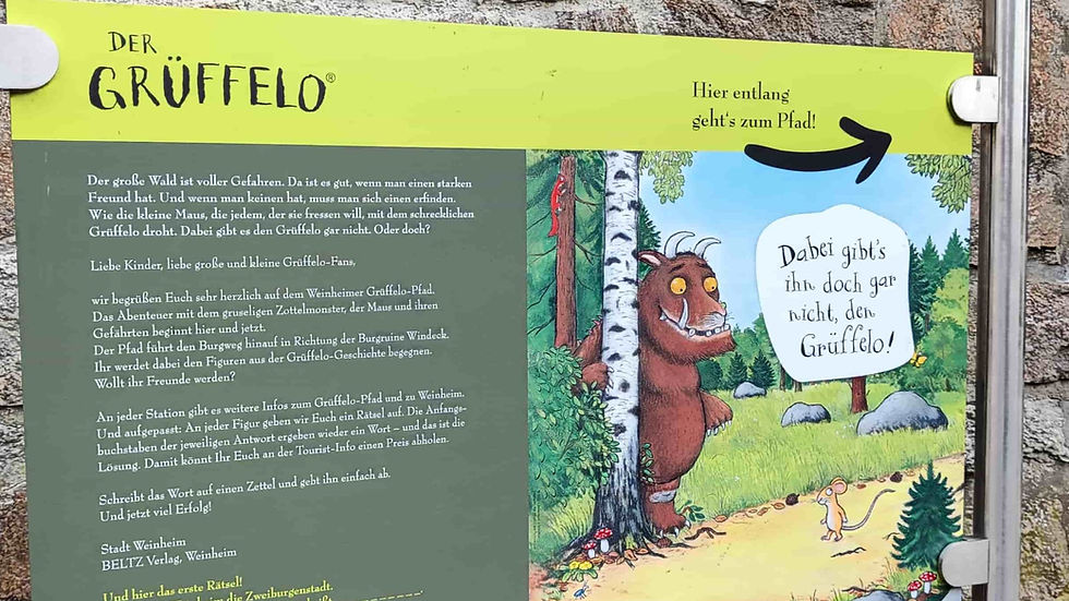 Grüffelo-Pfad in Weinheim