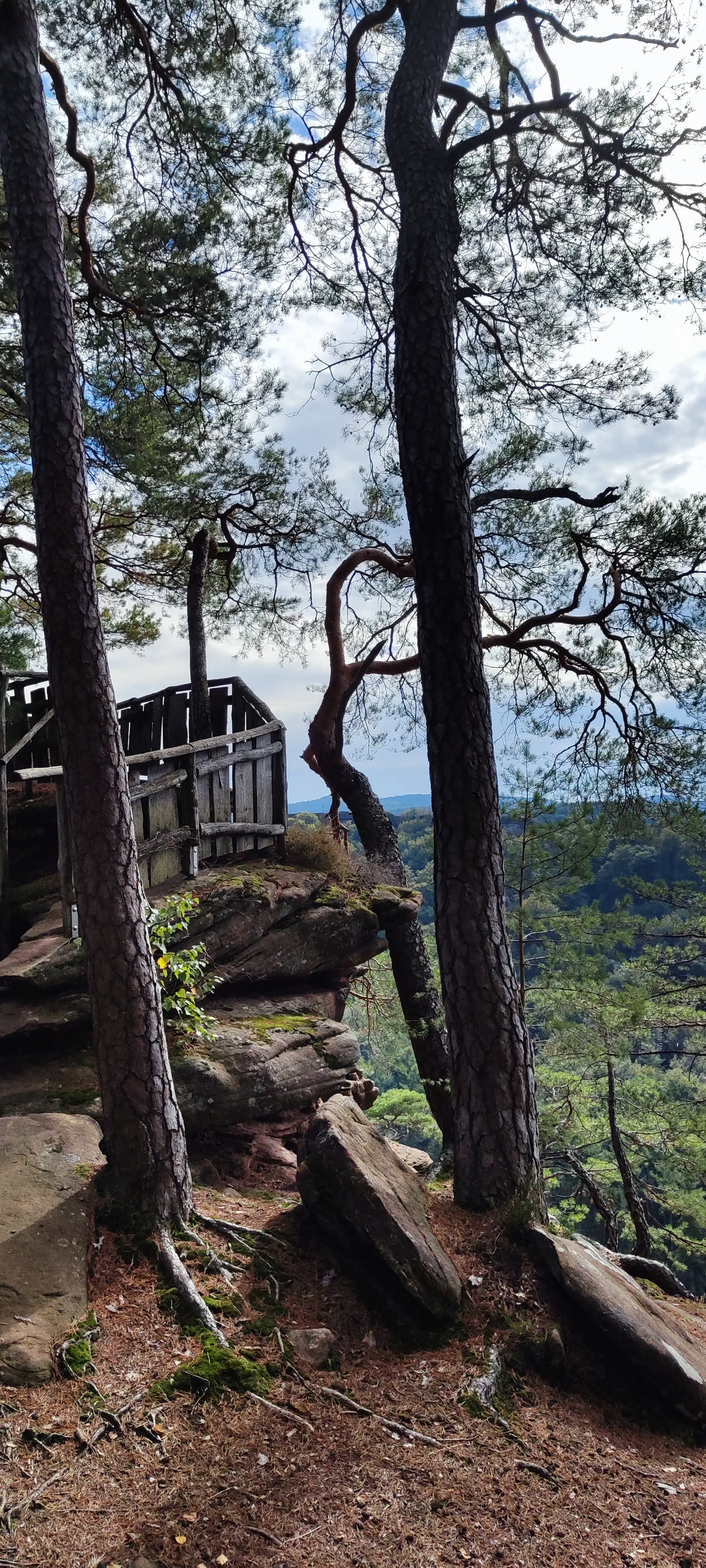 Aussichtspunkt Deichenwand