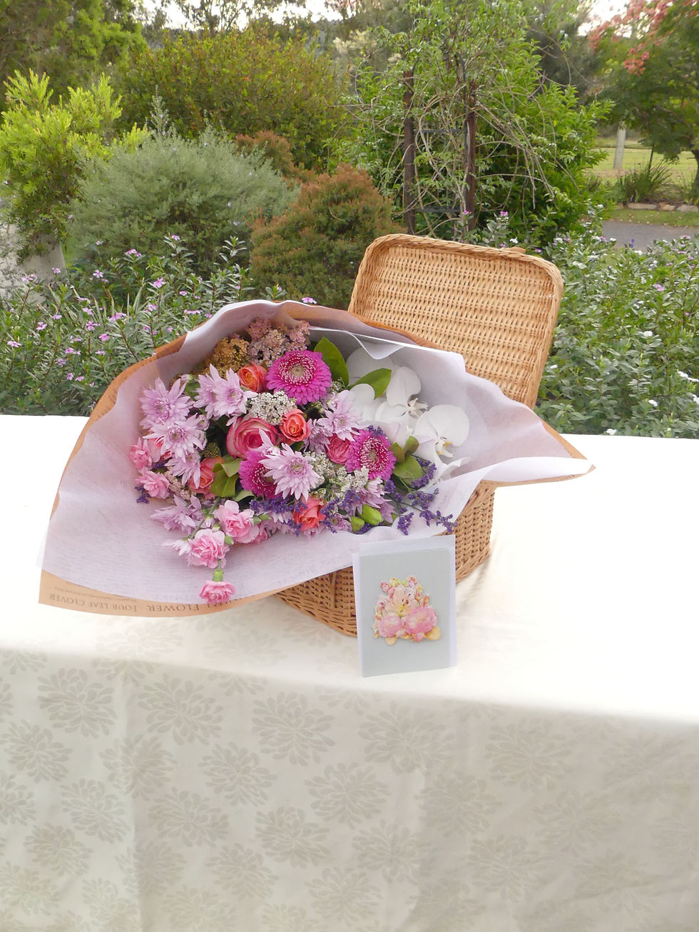 Thumbnail: Pastel flower bouquet for delivery in Toowoomba and surrounds