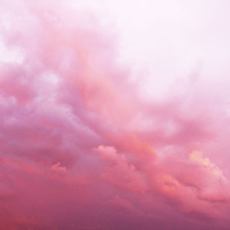 Pink clouds