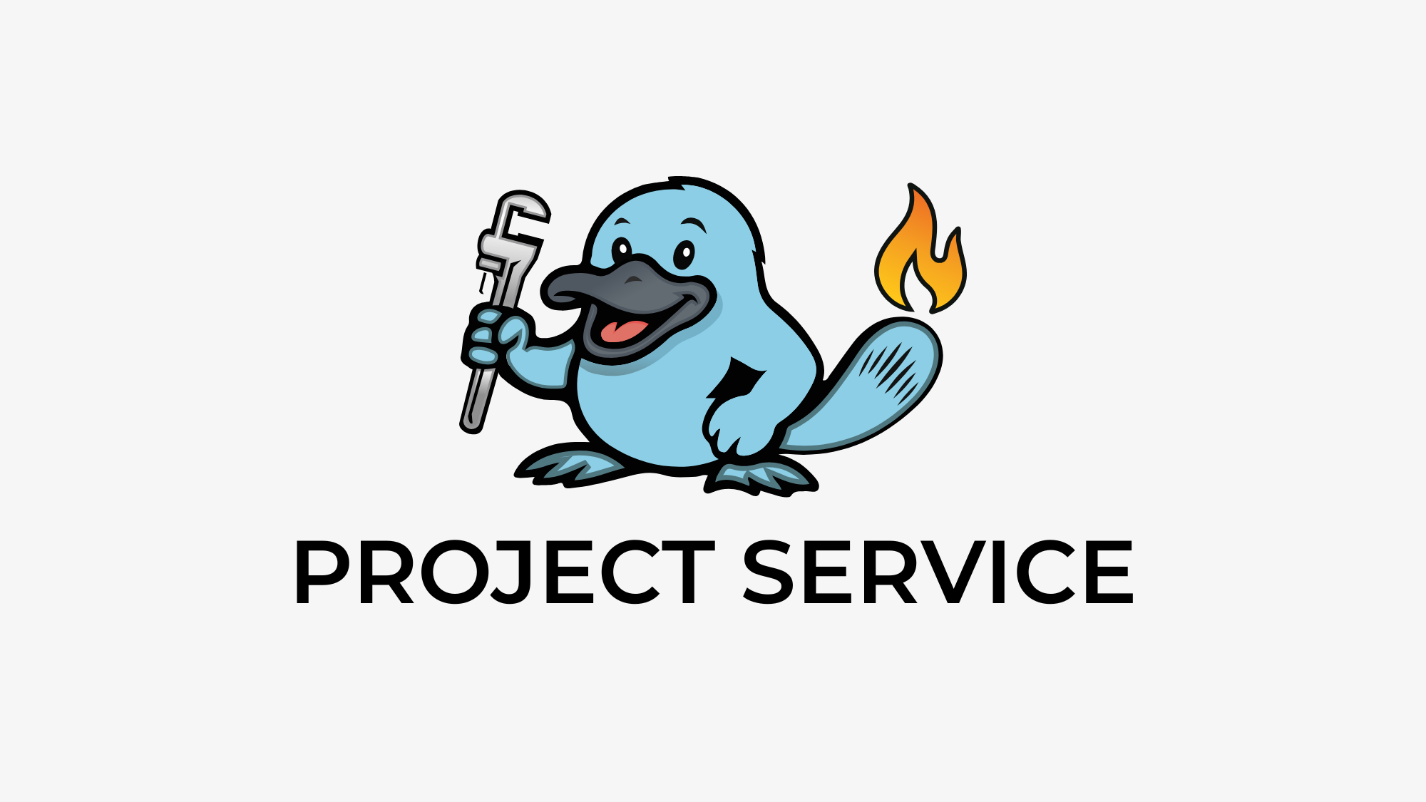 Project Service with Logo Icon
