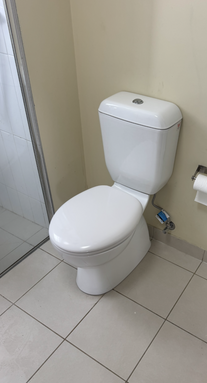 New toilet installation in an older bathroom