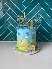 1st birthday guess how much I love you cake