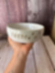 Personalised Dog Bowl