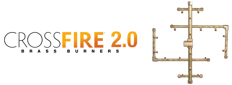 Warming Trends Launches CROSSFIRE® 2.0 Brass Burner System, Redefining Outdoor Flame Technology