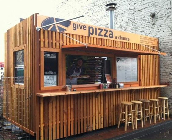 Container Pizza Cafe