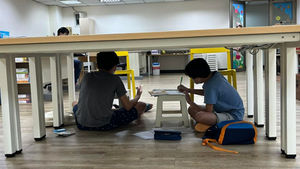 天塌下來也要算數學的小孩