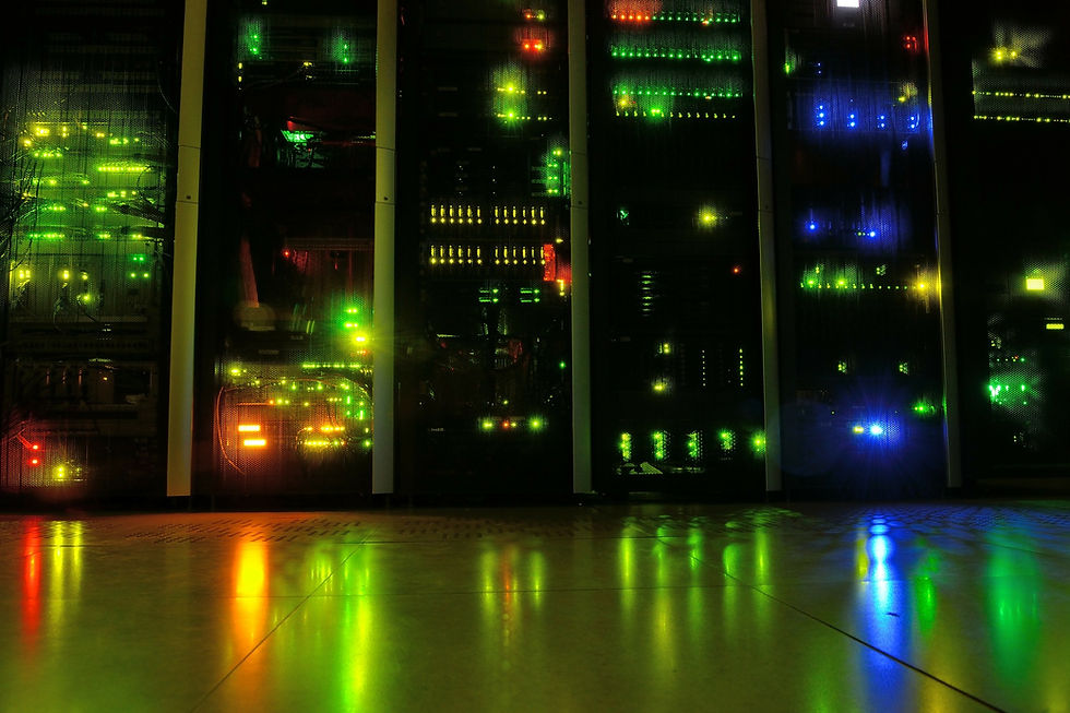 Server rack lighting