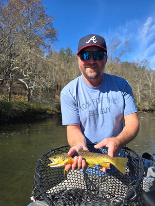 toccoa river trout fishing