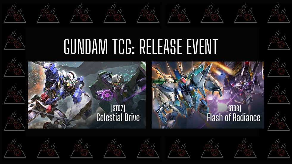 Gundam TCG: ST07 & ST08 Release Event