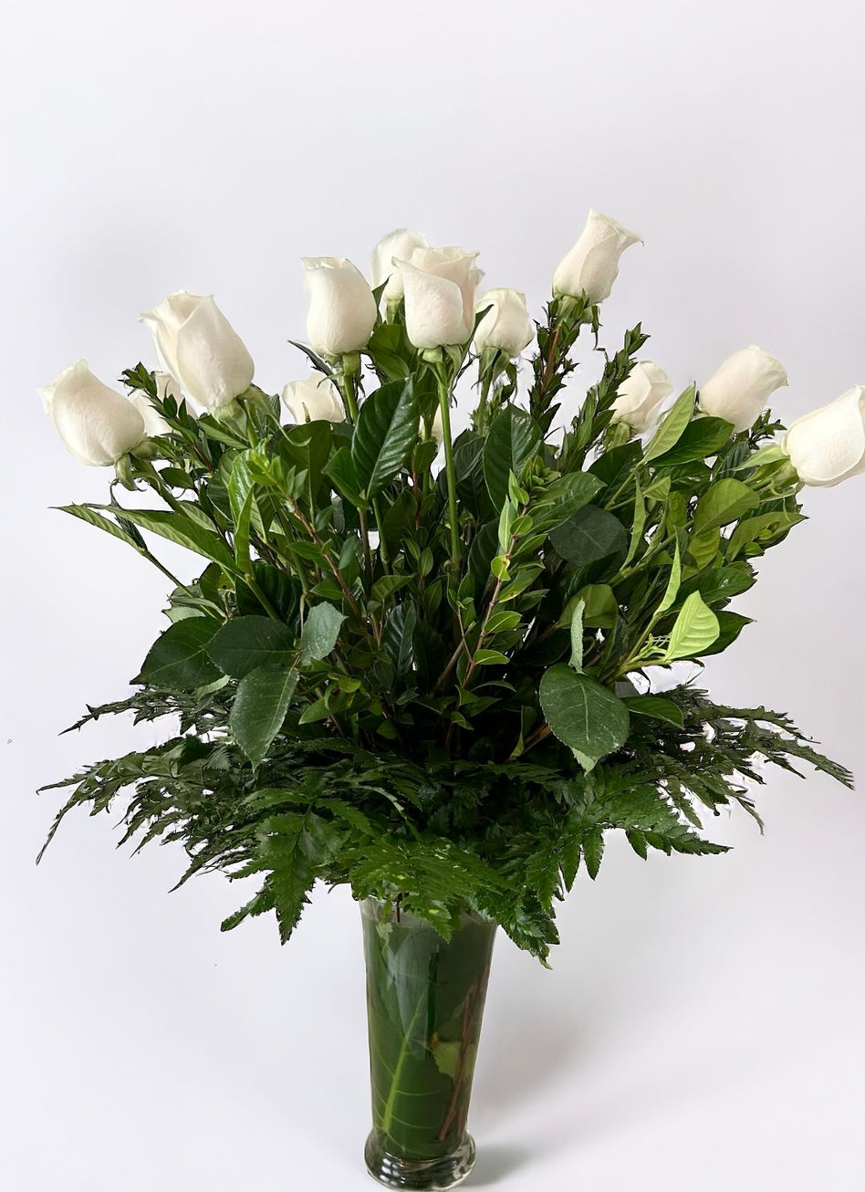 White Rose Bouquet
