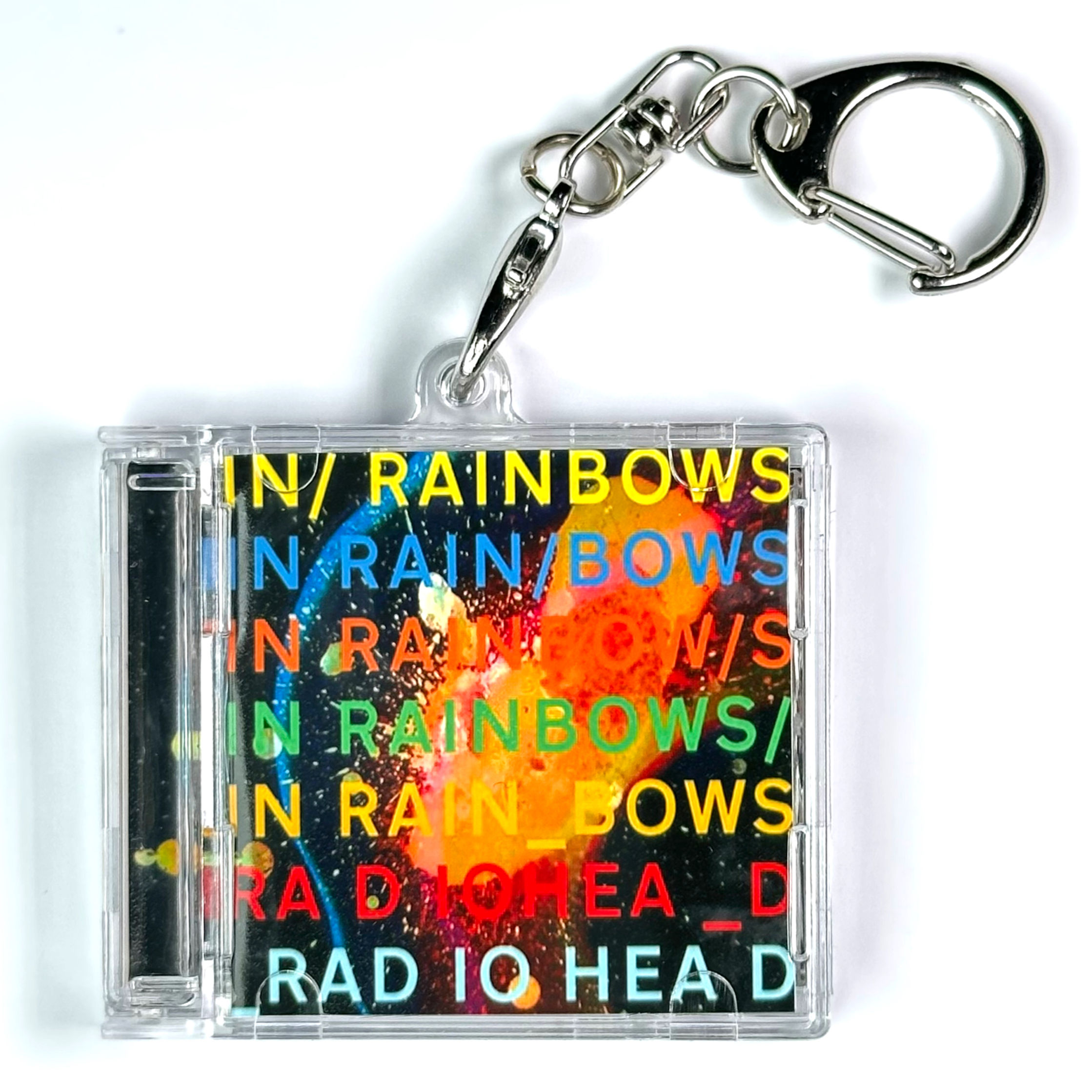 In Rainbows - Mini CD Keychain