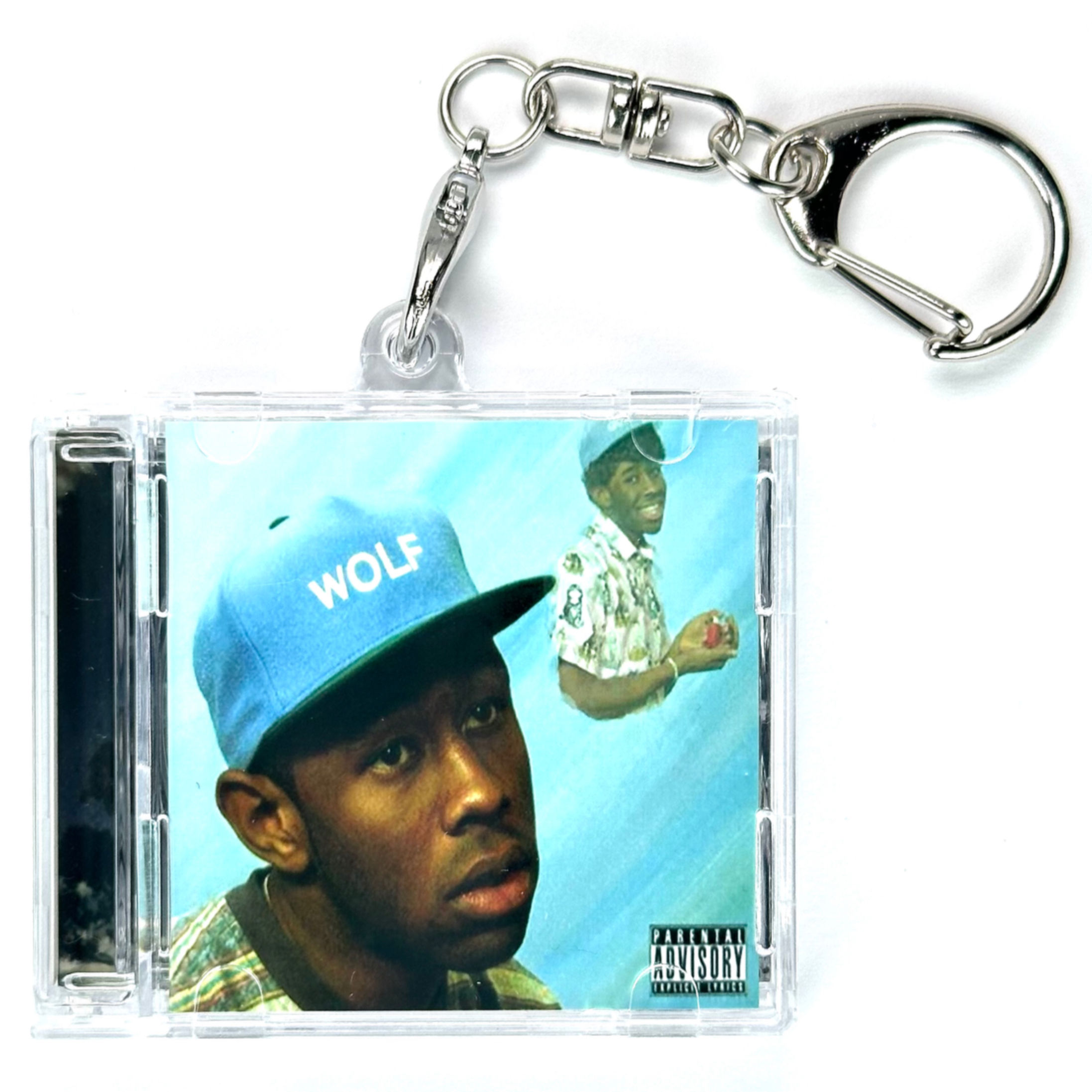 Wolf - Mini CD Keychain