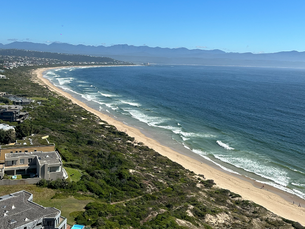 View of Plettenberg bay taken from Robberg Nature Reserve