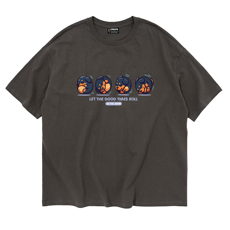 縮圖：【Sunnie W】Rottie Gor Oversized Printed Logo T-shirt