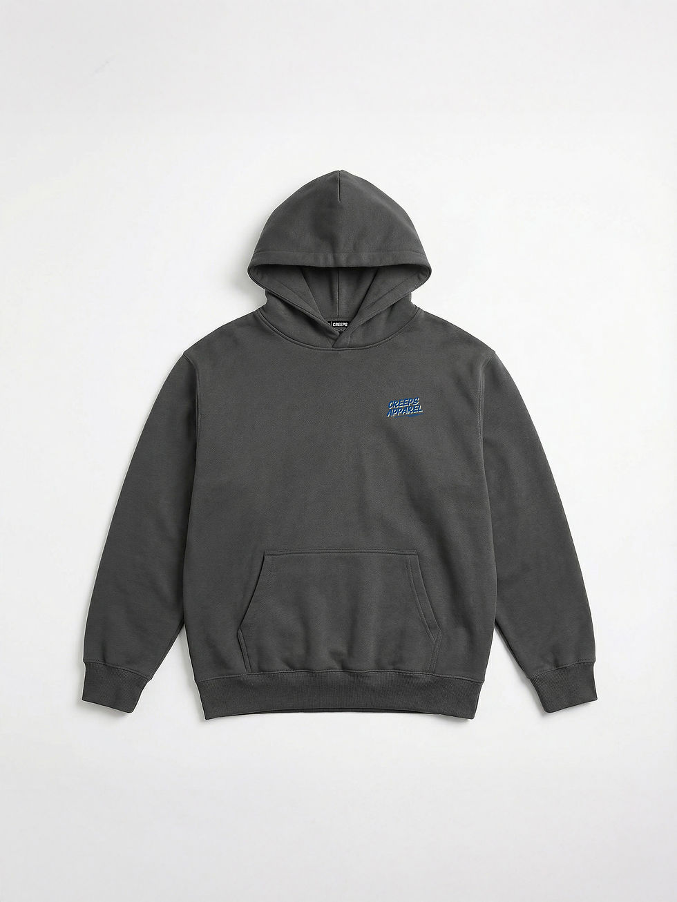 縮圖：YUKIAME.ART / PIANO BLUE HEAVYWEIGHT PIQUE HOODIE 420G