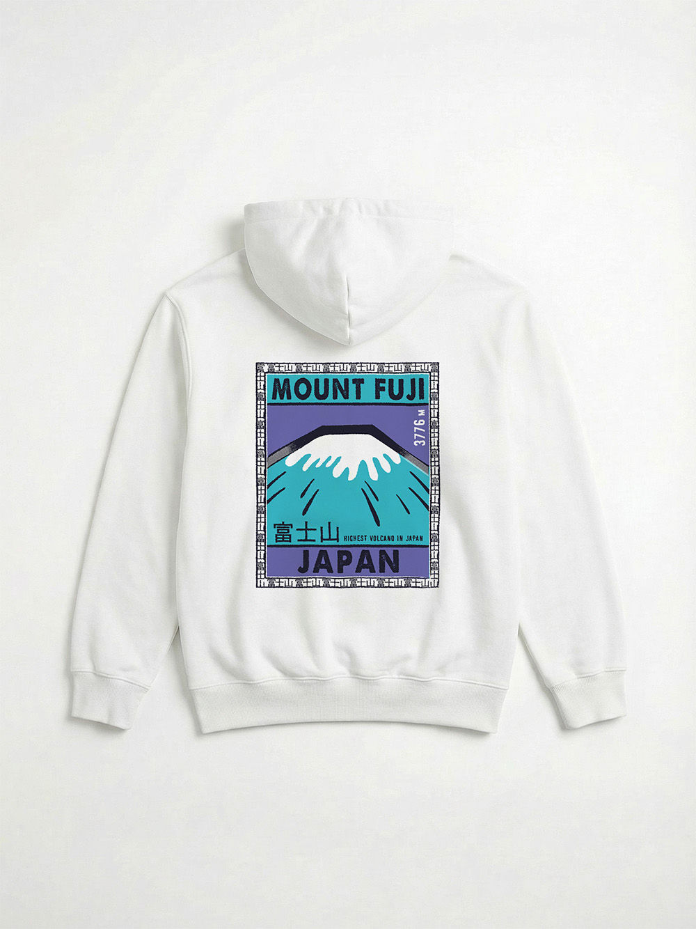 CREEPS / MOUNT FUJI V5 HEAVYWEIGHT PIQUE HOODIE 420G