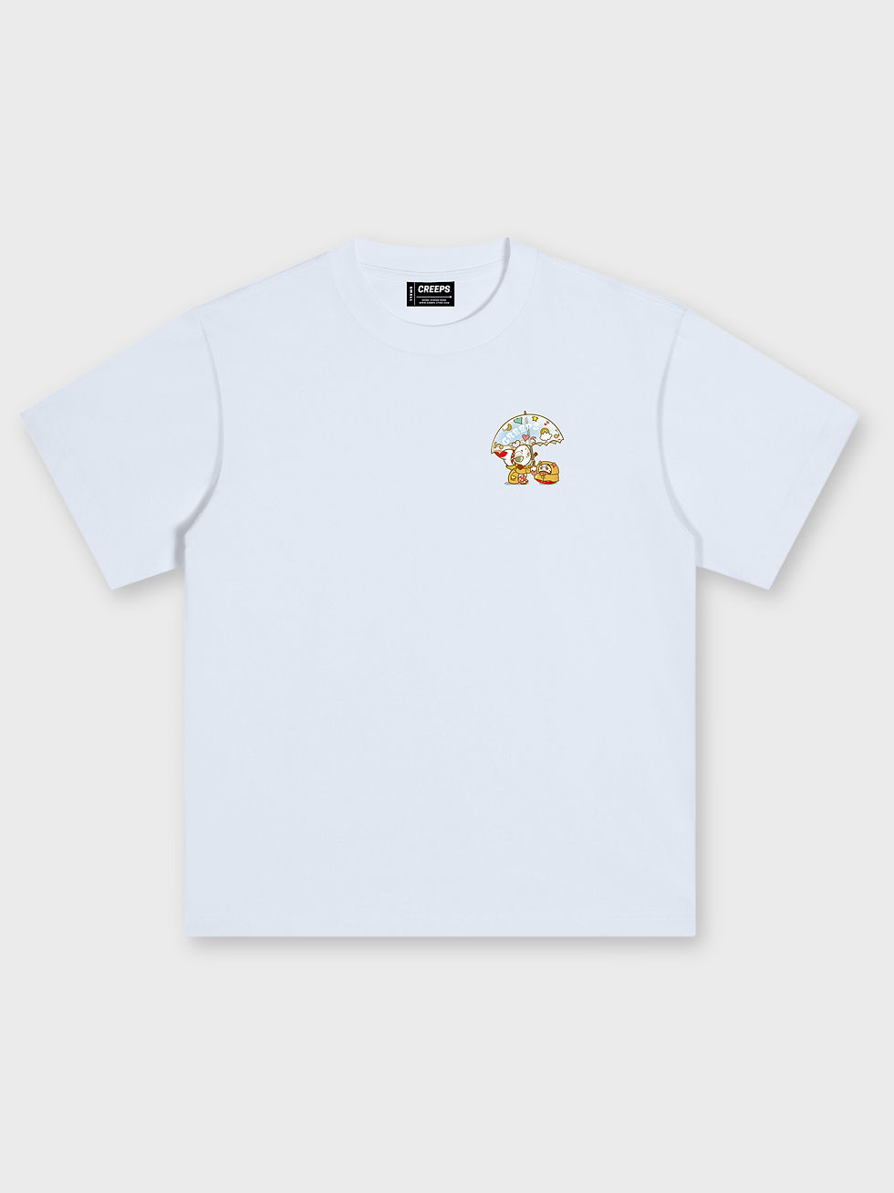 Thumbnail: Mittsu Kumi -3MIN ATELIER Ltd / RAINDROPS OVERSIZED PRINTED TEE