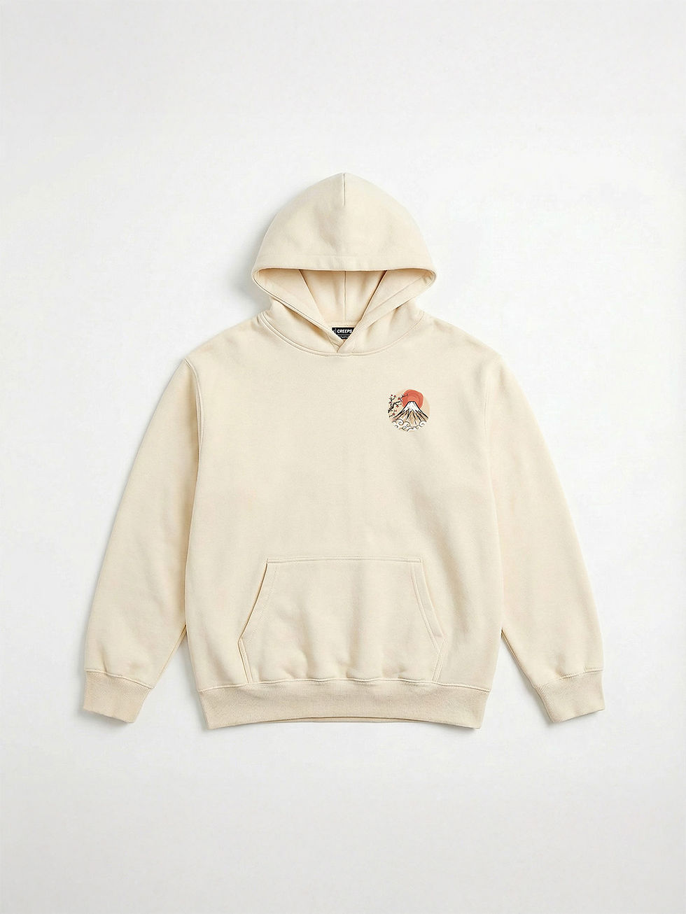 縮圖：CREEPS / MOUNT FUJI V9 HEAVYWEIGHT PIQUE HOODIE 420G