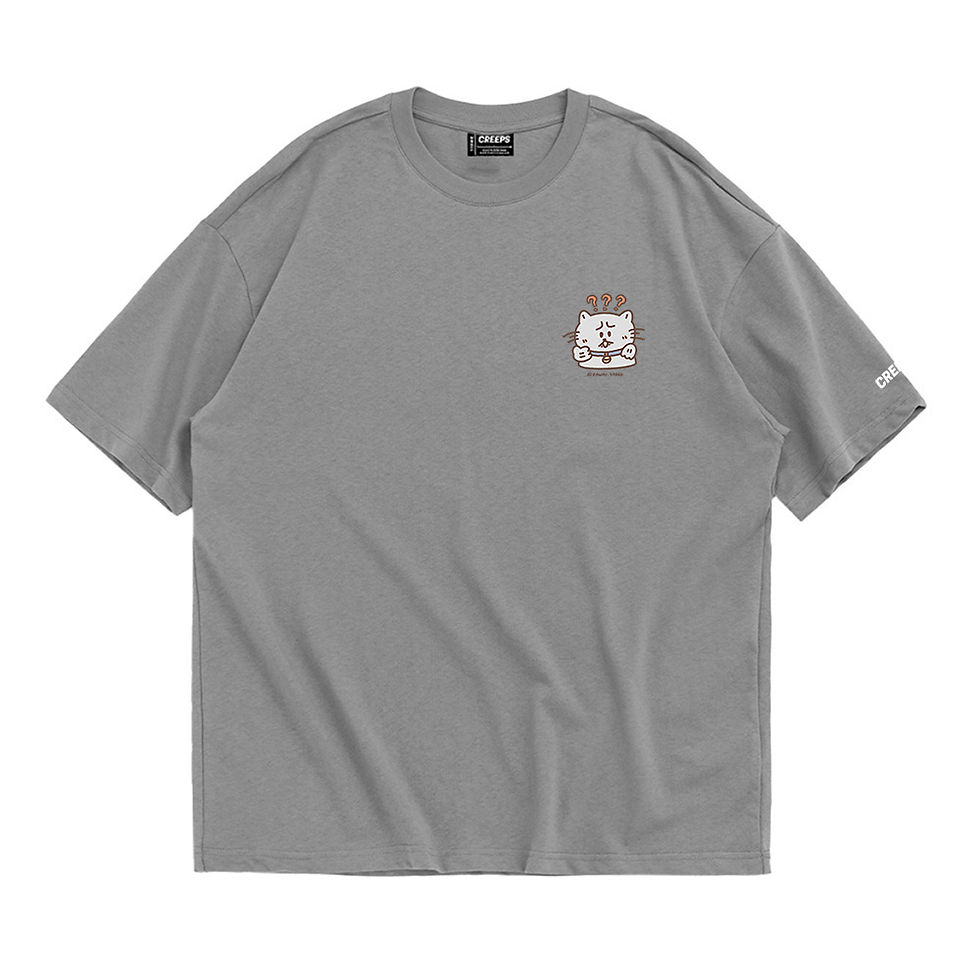 縮圖：【Kawai Store】What 7 You Say Oversized Printed T-shirt