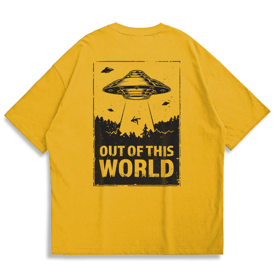 縮圖：【Creeps Original】UFO Oversized Printed T-shirt