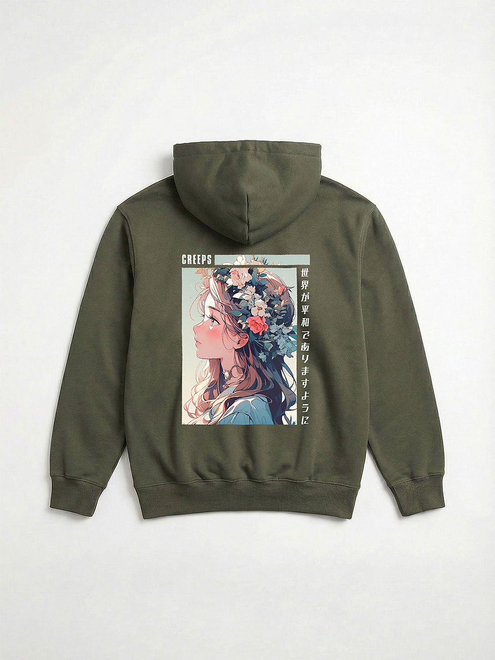 縮圖：CREEPS / WORLD PEACE HEAVYWEIGHT PIQUE HOODIE 420G