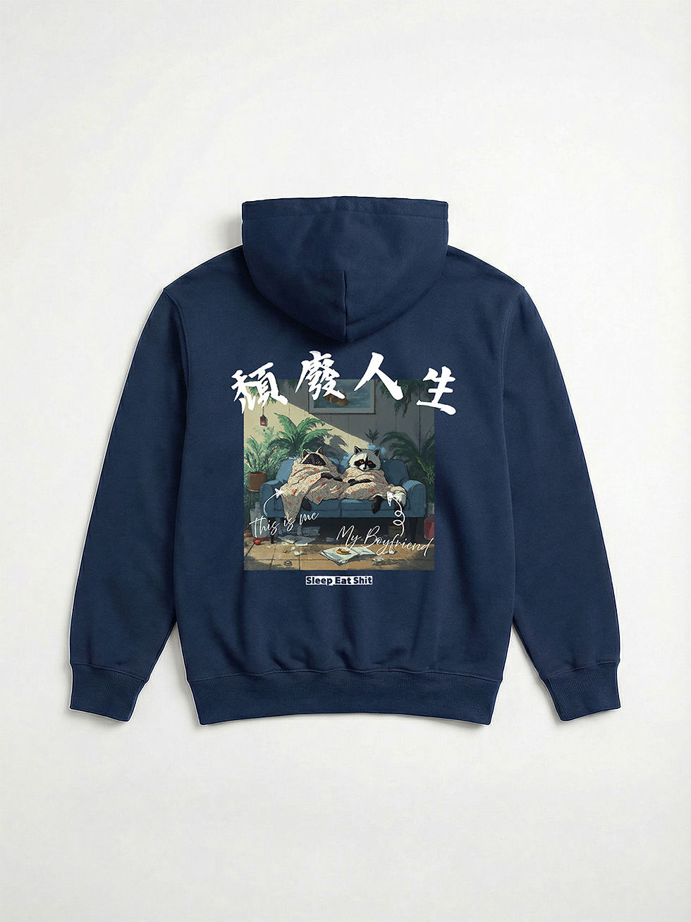 縮圖：CREEPS / SHITTY LIFE HEAVYWEIGHT PIQUE HOODIE 420G