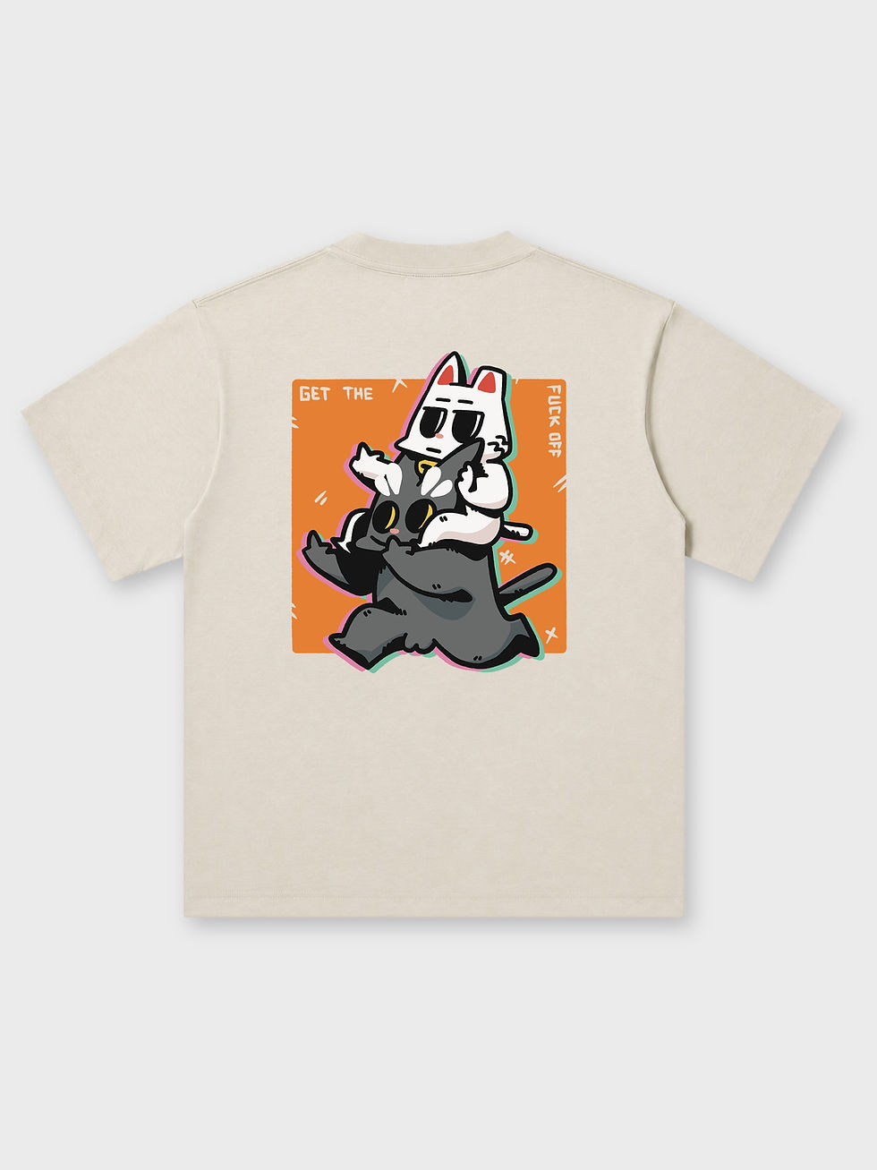 縮圖：CHILL BRO / GET THE FUCK OUT OVERSIZED PRINTED TEE