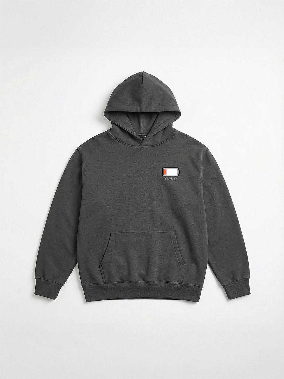 縮圖：CREEPS / LOW ENERGY HEAVYWEIGHT PIQUE HOODIE 420G