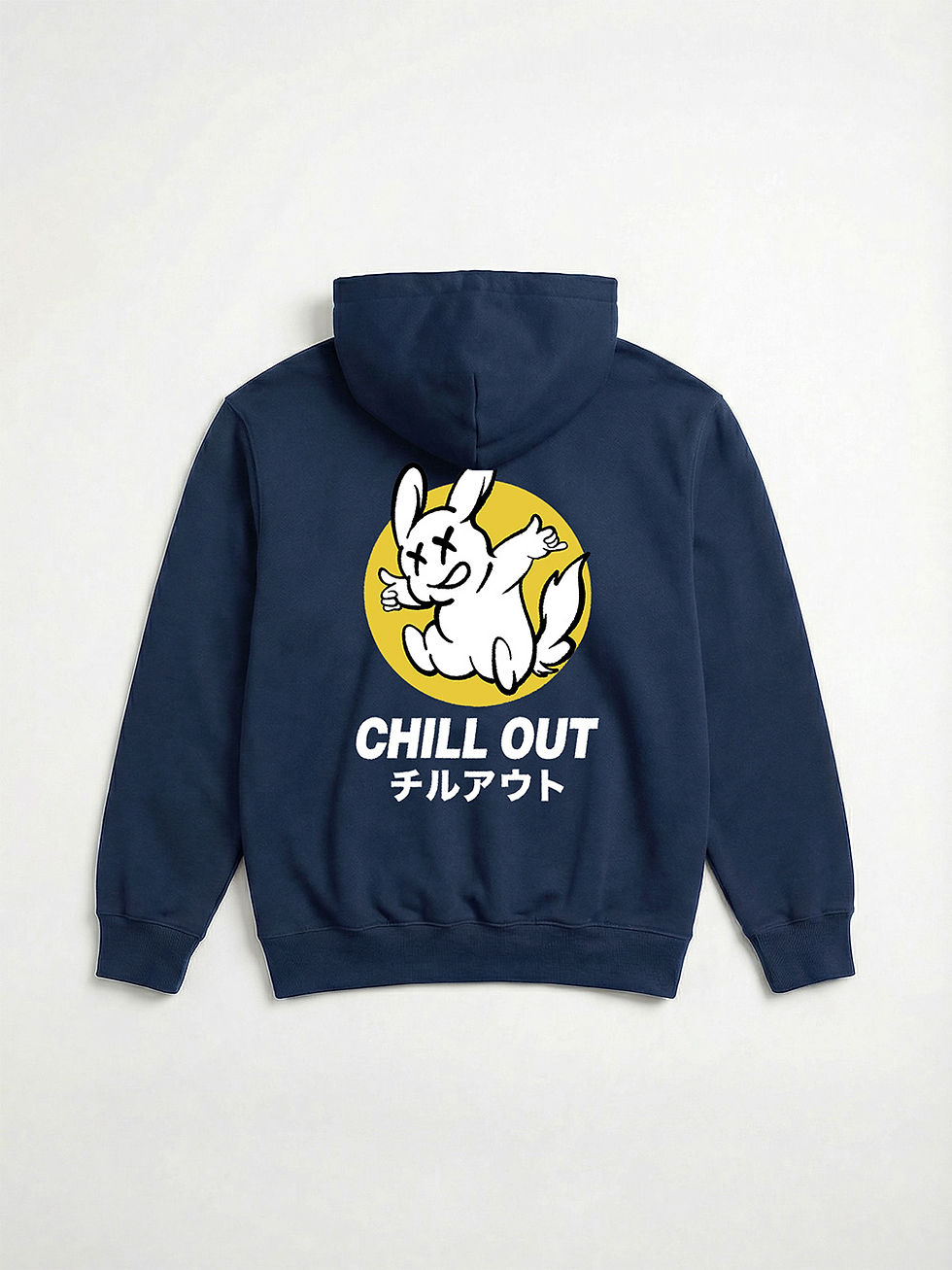 縮圖：CREEPS / CHILL OUT RABBIT HEAVYWEIGHT PIQUE HOODIE 420G