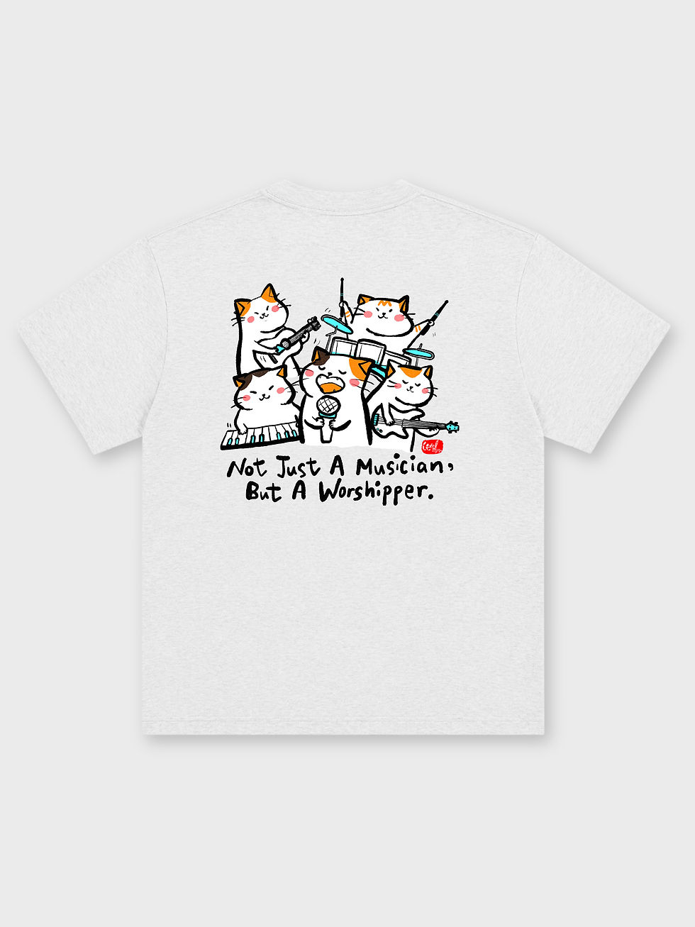 縮圖：毛毛聊 CINGARYEE / WORSHIPPER OVERSIZED PRINTED TEE