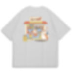 縮圖：【Creeps Original】Shiba SSP Cafe Oversized Printed T-shirt