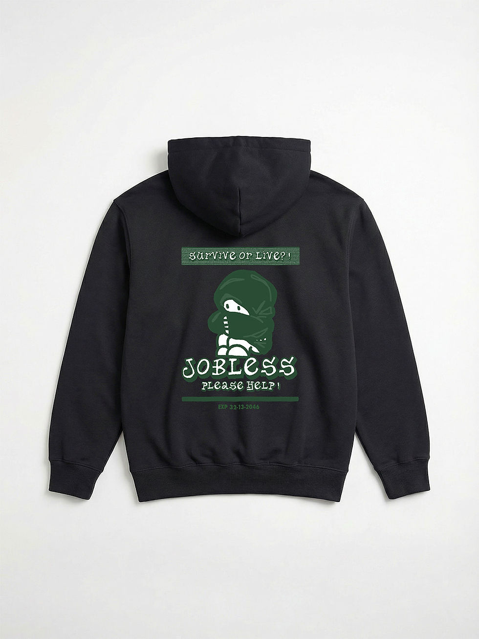 縮圖：SHEEPxSHIBA / JOBLESS HEAVYWEIGHT PIQUE HOODIE 420G