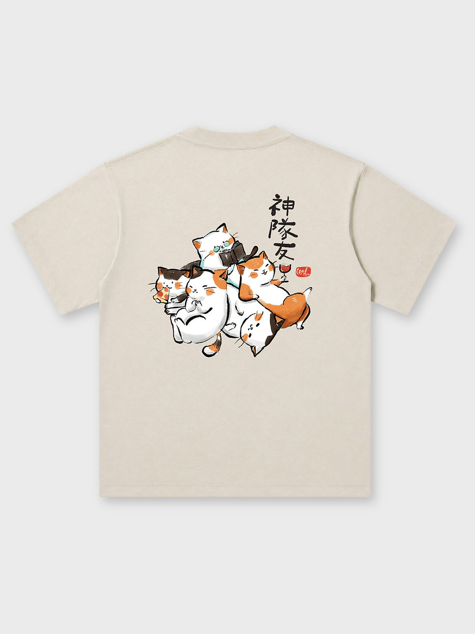 縮圖：毛毛聊 CINGARYEE / HOLY HOMIES OVERSIZED PRINTED TEE