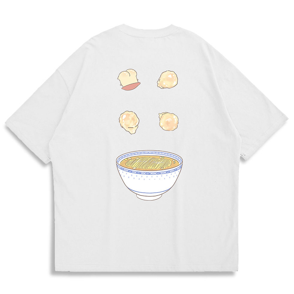 縮圖：【Mushroomhead_Travel】細蓉 Oversized Printed T-shirt